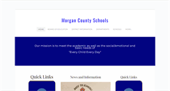 Desktop Screenshot of morganschools.net